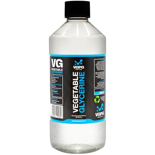 Vegetable Glycerin USP Cosmetic & Industrial Grade | (100ml) | Pure VG Liquid for Skin Hair Soap DIY | Humectant Moisturiser for Cosmetics Craft Food Uses