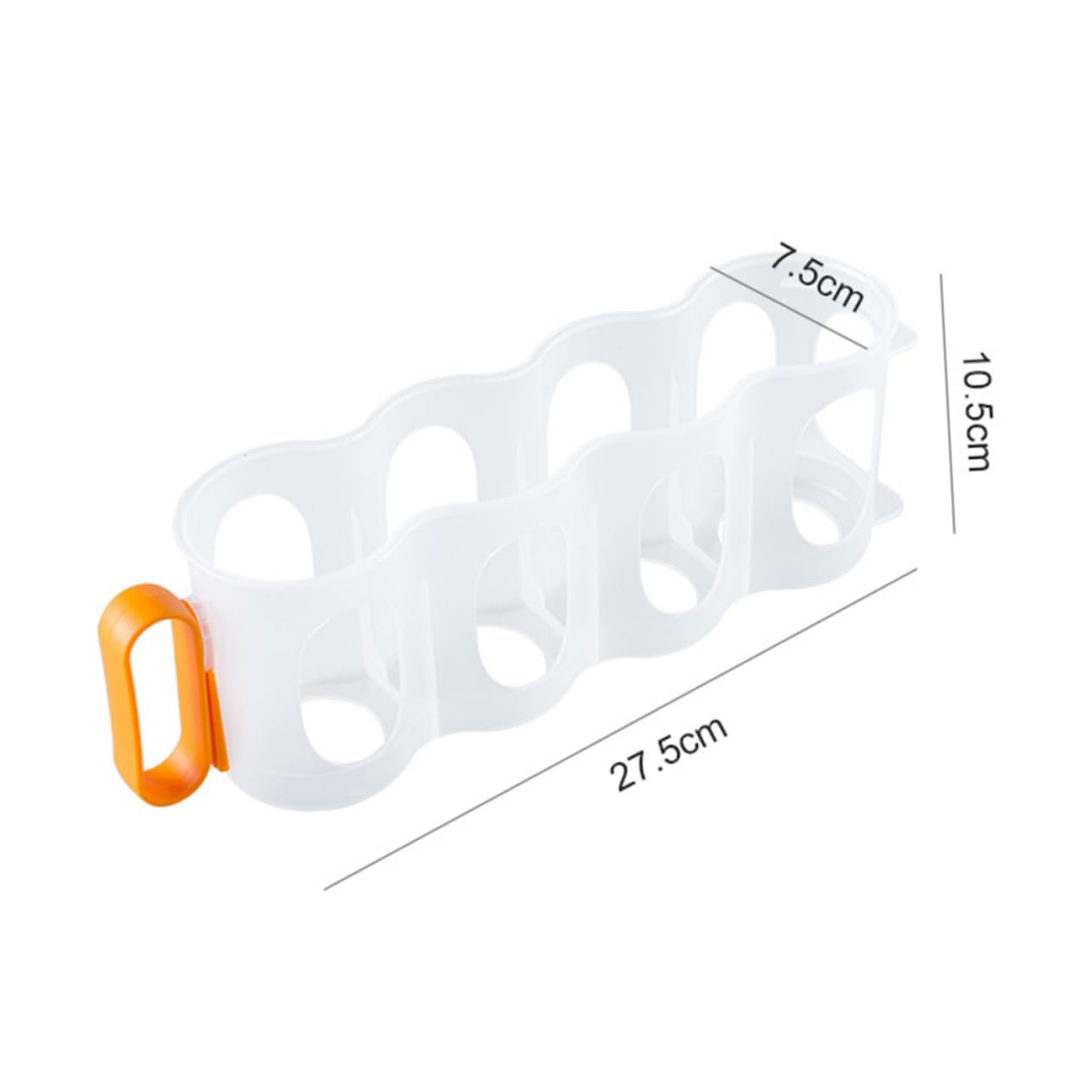 PRETYZOOM Refrigerator Beverage Holders 3pcs Can Organizer for Refrigerator Soda Rack Plastic Can Rack Kitchen Can Storage Beer Supply Can Holder