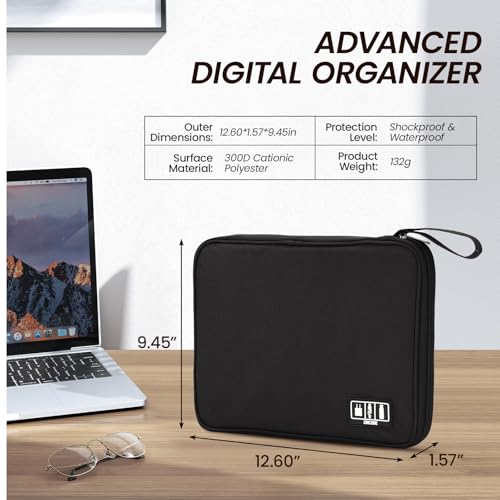ZBEZBE Electronics Organizer, Large Travel Tech Organizer Case by ZBEZBE - Used condition - Image 3