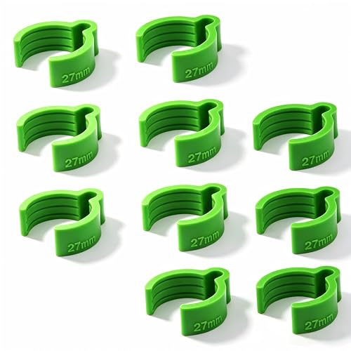 10-Pack Dust Hose Organizer Clips - 37mm Diameter for Festool Vacuum D27 Hoses, Sander & Dust Extractor - Coiled Hose Holder