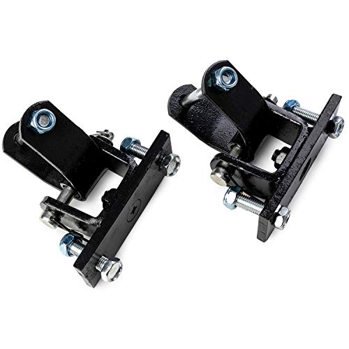 Biltek Adjustable Universal Tow Bar with 2X Safety Chains for 2\" Trailer Ball Hitch - 5000 lbs Towing Capacity - Thumbnail 3