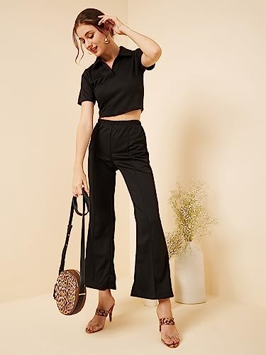 Image of Rare Women's Spandex Classic Regular Solid Casual Pants