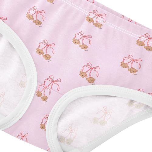 Girls' Underwear Cherry Cotton Stretch Comfort Toddler Panties4