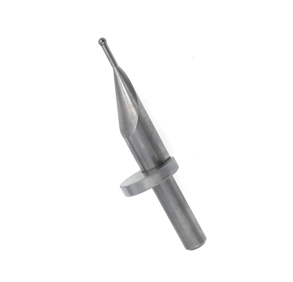 Ball Tip Probe Insert Carbide Ball Tips 6mm Shank 55mm Long For Height Gauges (2mm Diameter Ball)