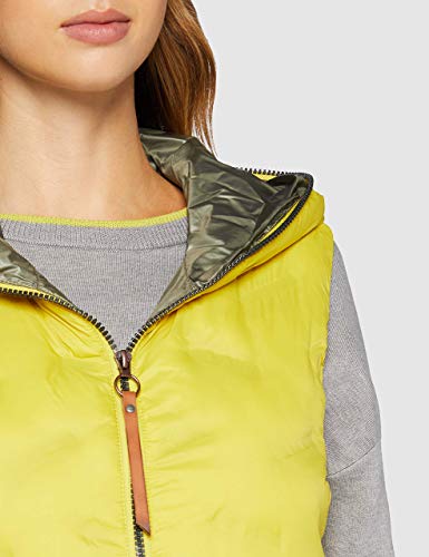 Chaqueta camel active de mujer en tejido resistente con bolsillos funcionales 4