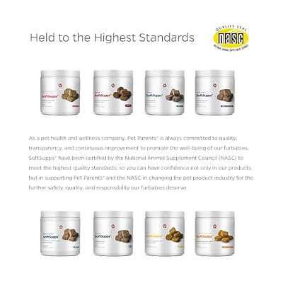 Pet Parents Multifunctional SoftSupps 5-in-1 Health Supplement for Dogs, Joint Mobility Support, Glucosamine Chondroitin MSM, CoQ10, Omega 3 Fish Oil, Probiotics, Immune & Gut Support, 90 Ct
