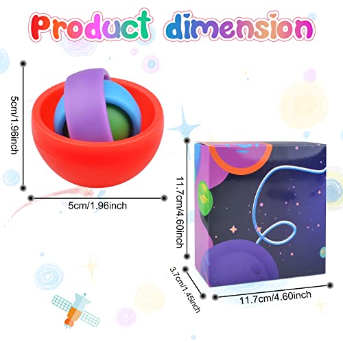 Image of Fidget Toys Adults, 4PC Fidget Spinner Kids Set, Sensory Toys for Teens Ideal Gifts Quiet Cool Gadget for Men Boys Girls, ADHD Autism Stress Relief Finger Tools