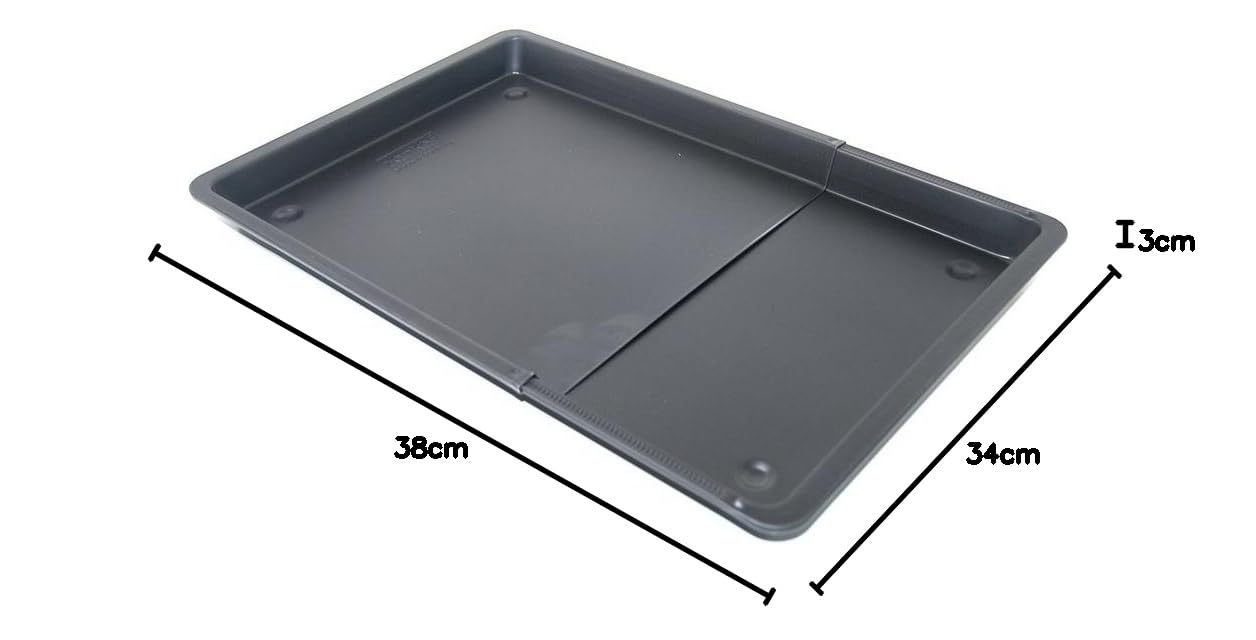 Electrolux - Bandeja para Horno (tamaño Ajustable 37,5-52 x 34 x 3 cm)