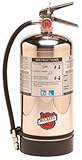 Buckeye 50006 Class K Wet Chemical Hand Held Fire Extinguisher with Wall Hook, 1.59 Gallon Agent Capacity, 7' Diameter x 9' Width x 19-1/4' Height