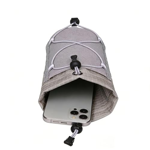 Mochila con correa de hombro tipo bandolera deportiva con malla