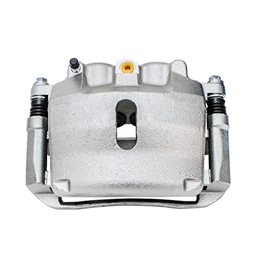 Image of Detroit Axle - RWD Front Brake Kit for 2004-2005 Ford F-150, Disc Brake | Rotors Brake Caliper w /Bracket Replacement 6 Lug Models with 12.99 inch inch Front Rotor Diameter