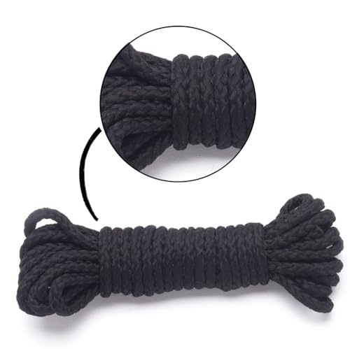 Corda Sintética 10m Cor Preto Sexy Fantasy