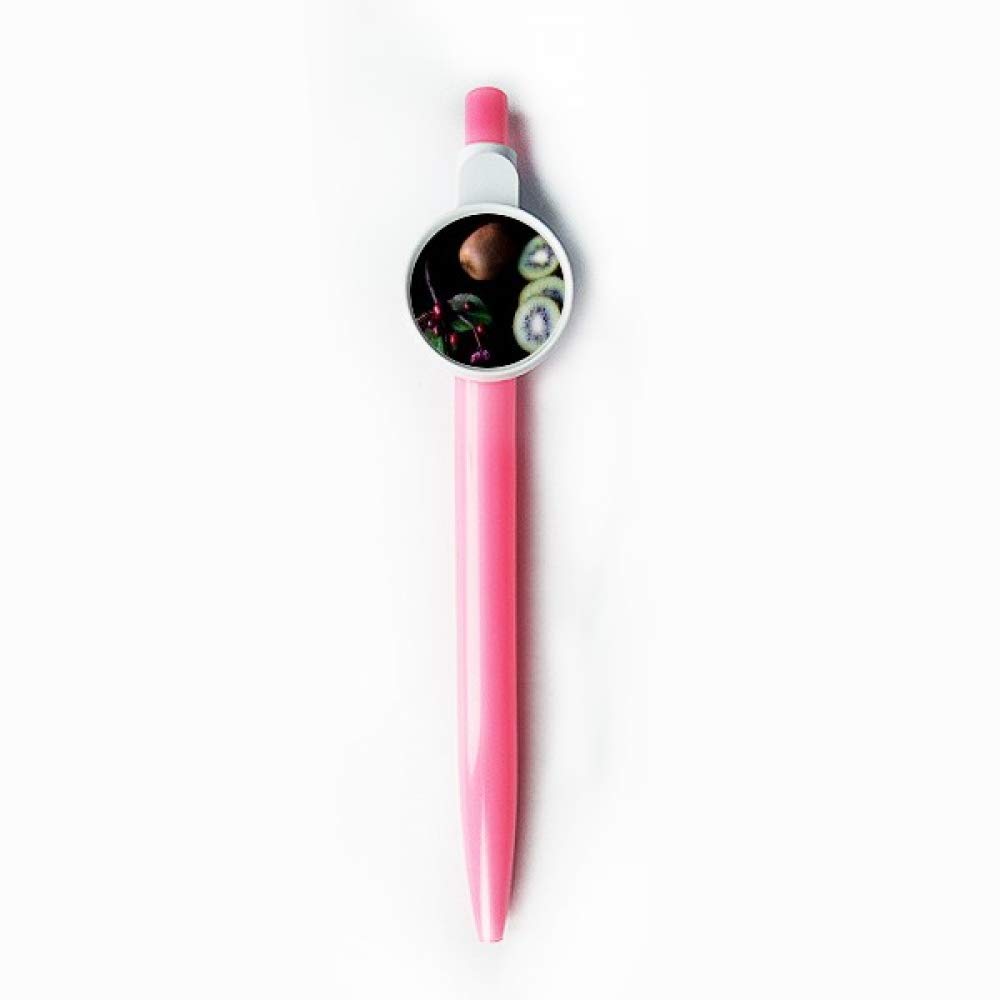 Stylo bille rétractable bleu Fresh Fruits Kiwi Cherry DIYthinker - 5