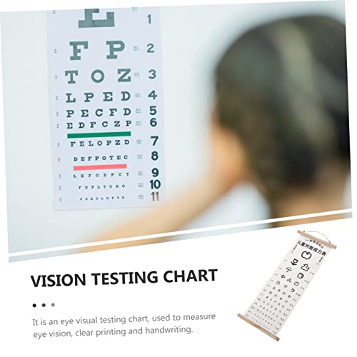 Mobestech Gráfico Gráfico De Teste Visual Gráfico De Verificação Ocular Gráfico Oftalmológico Para G