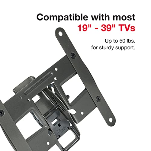 Rocketfish Tilting Tv Wall Mount - Works With Most 19"-39" Tvs - Black #TOP2