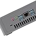 ciciglow Mini PC, Small Desktop Computer Micro Desktop Computer for i5 2.4G 5G WiFi Bluetooth 4.2 DDR4 M.2 Nvme with USB3.0 VGA Gigabit Ethernet Port (US Plug I5-3320M-8G-256G)