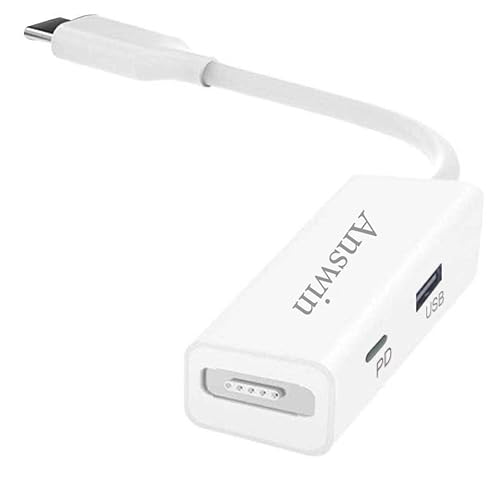 Miniatura 7 de Adaptador Mag-Safe a USB C 3 en 1 Mag-Safe 1 y 2 adaptador y USB C PD y QC USB (solo carga) para iPhone 15 Series, M1M2 MacBook, MacBook Air y más