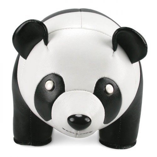 Preisvergleich Produktbild Züny Panda Buch- und Türstopper Groß Schwarz-Weiß