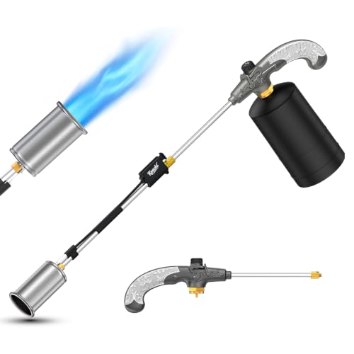 KOACKL 30'Propane Torch Weed Burner, 2372°F Torch for Weeding, Snow Melting