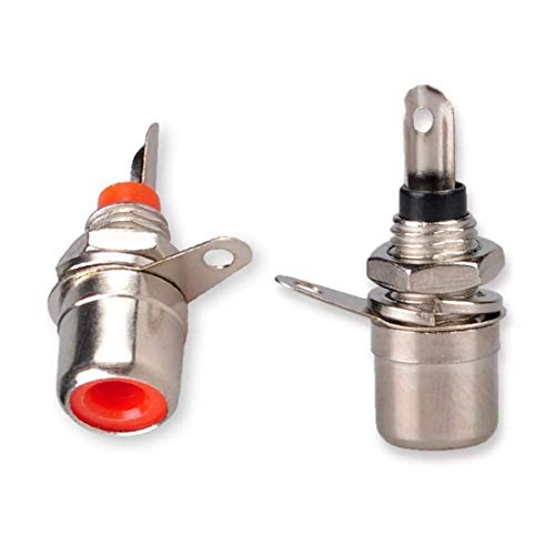 Conector RCA Hembra para Panel Chasis 10 Unidades miniatura 3