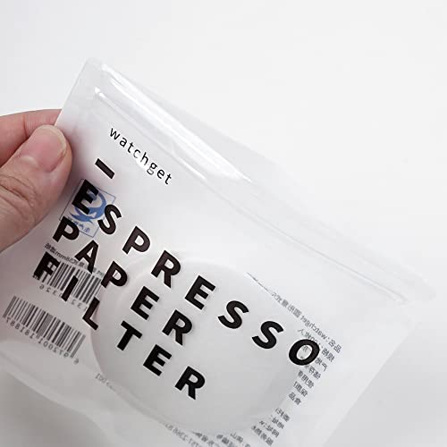 Watchget Espresso Paper Filter 51Mm 100 Pieces Replacement Coffee Paper Filters Unbleached Portafilter Paper Compatible With 51Mm Portafilters And Baskets, Espresso Machines Coffee Maker Accessories #TOP6
