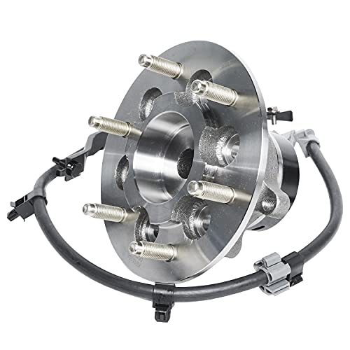 Image of Detroit Axle - 2WD Front Wheel Bearing & Hub Assembly with ABS Sensor for 2004-2008 GMC Canyon Chevy Colorado 2006 Isuzu i-280 2007-2008 i-290 i-370