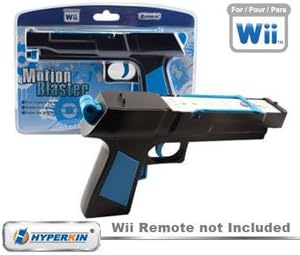 Ddr Game Nintendo Wii Hyperkin Motion Blaster Gun (Black)