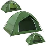 Camping Tent for 2 Person, 4 Person - Waterproof Two Person Tents for Camping, Small Easy Up Tent for Family, Outdoor in All Weather and All Season by Clostnature