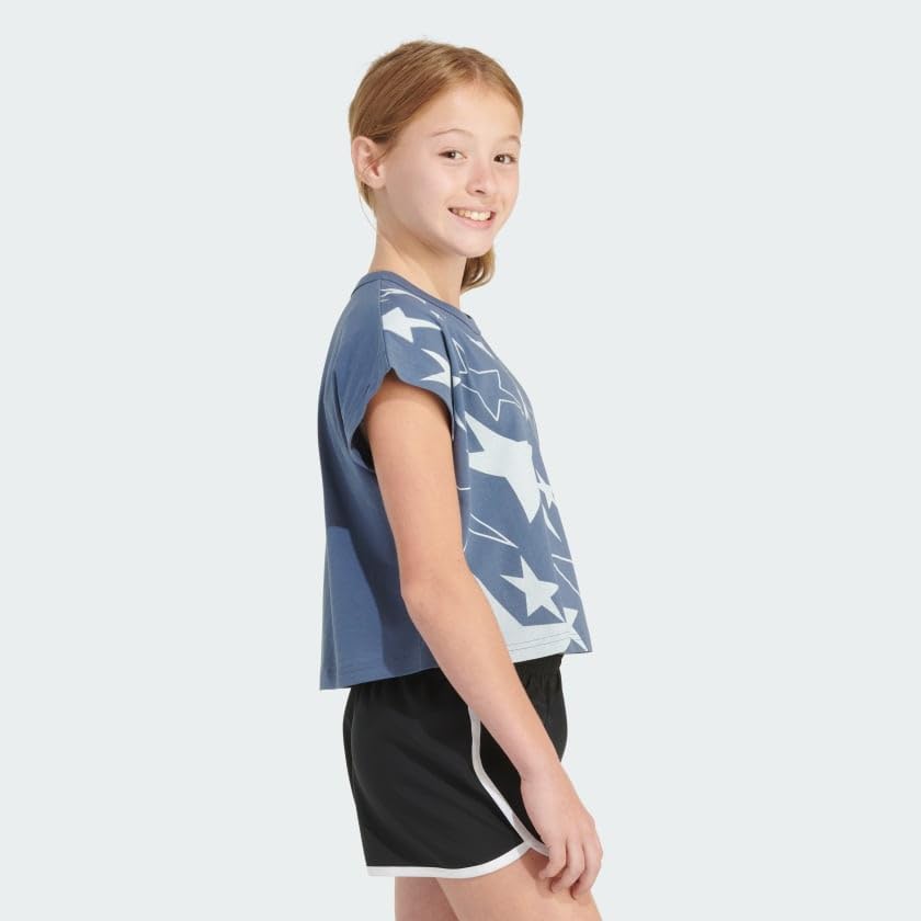 adidas Girls' Sleevless Box Top(Big Kid)3