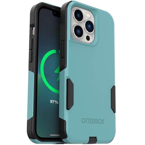 OtterBox iPhone 13 Pro – Commuter Series Slim Case - Teal & Black by OtterBox - Used condition - US$16.24