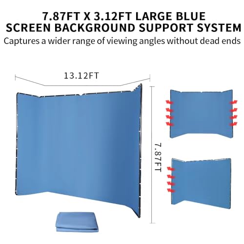 Fond bleu photographie portable pour éliminer les plis en arrière-plan photo