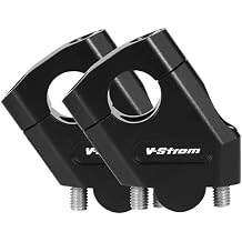 Handlebar Bar Risers for VSTROM 650 1000 1050 1050XT V-Strom 250 DL250 DL650 DL1000 Motorcycle Handlebar Riser Motocross Heightening Clamp Mount Pit