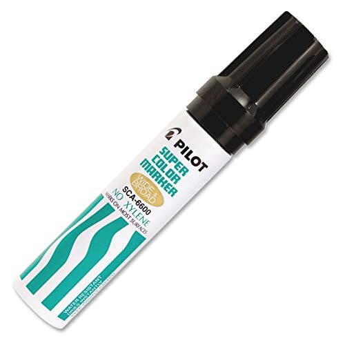Pilot 45100 Jumbo Refillable Permanent Marker, Chisel Tip, Black #TOP3
