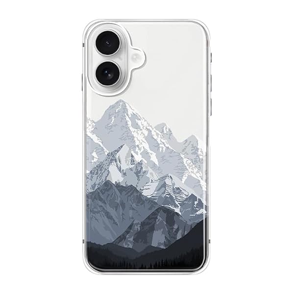 Blingy's for iPhone 17 Case, Mountain Scenic Nature Landscape Clear Case by Blingy's - Used condition - US$5.45
