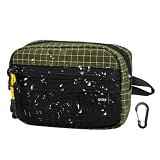 Organizer Da Esterno: Custodia A Tracolla Compatta Impermeabile, Borsa Da Viaggio Multitasche | Custodia Con Tracolla Per Monete, Carte, Strumenti, Auricolari, Uomo, Donna, Escursionismo, Campeggio, Z