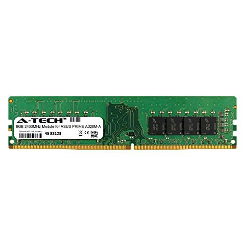 A-Tech 8GB W[ ASUS Prime A320M-A fXNgbv&[NXe[V}U[{[hp DDR4 2400Mhz RAM݊ (ATMS322347A25820X1)