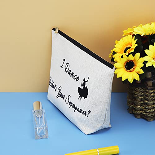 Dancer Gift Makeup Bag Pouch Dance Student Gift Dance Teacher Appreciation Gift Cosmetic Bag Dance Teams Inspiration Gifts Cheer Coach Gift Dance Lover Gift Christmas Thanksgiving Day Birthday Gift #TOP5
