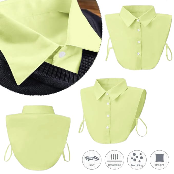 Image of TOPLOT Detachable Collar for Women || Removable Blouse Collar (5263)