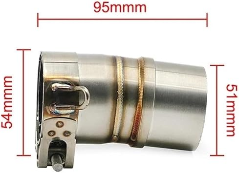 Exhaust Muffler Muffler Exhaust Muffler For Yam&aha R6 YZF R6 2006-2019 Intermediate Y Tube Link Motorcycle Exhaust Muffler Eliminator