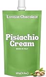 Pistachio Cream 120g (4.23 oz) – Italian Pistachio Butter, Paste & Spread, Crema de Pistachios Dubai – Cream for Dubai Chocolate, Baking, Desserts, Toppings