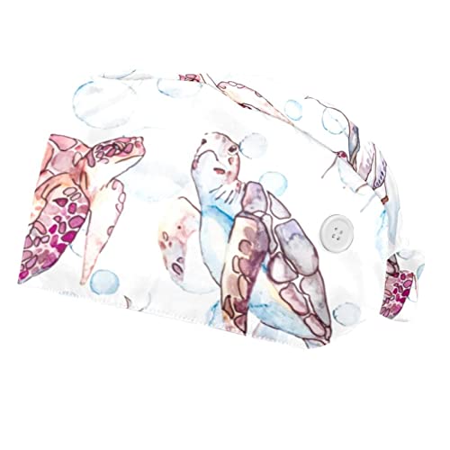 Casquettes de travail ajustables JDEZ à motif méduse pour de longues heures à l'atelier