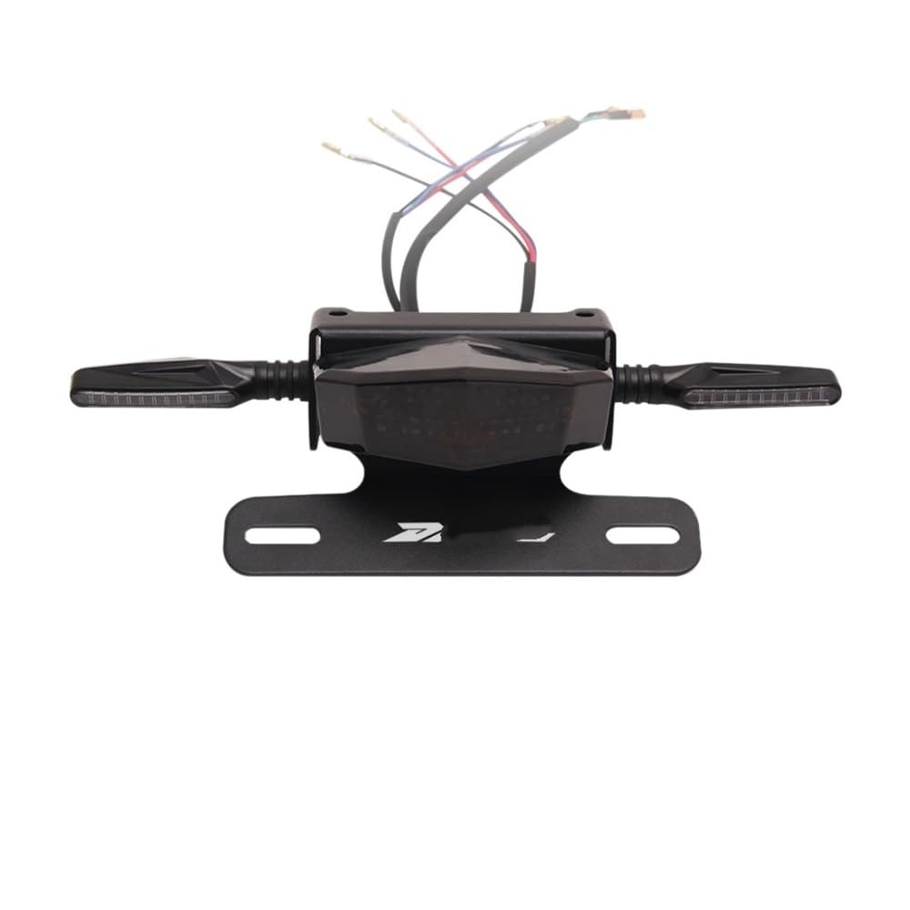 Support de plaque d'immatriculation moto et feux LED pour DRZ400 - 5