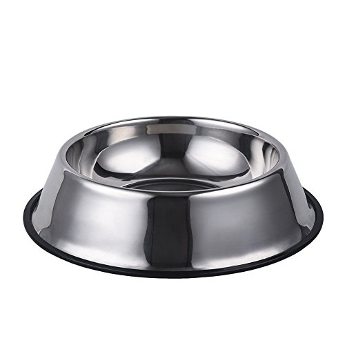 Image of Pets Empire Steel Feeding Bowl for Big Breeds for Dogs (XL)