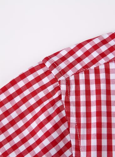 Image of Glowic Men's Checkered Casual Shirt | Full Sleeve Button-Down Shirt | Comfortable Breathable Fabric | Perfect for Casual Office and Outing Wear