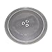 Price comparison product image Microwave Glass Turntable Plate 284mm 3 Fixing Points Compatible With Hotpoint, Indesit, Kenmore, Kenwood, LG, Maytag, Morphy Richards, Panasonic, Russell Hobbs, Sainsburys Universal Replacement