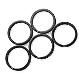 Pawfly Flat Key Rings System Split Keychain Ring for Home Car Keys Organization Attachment, 14...