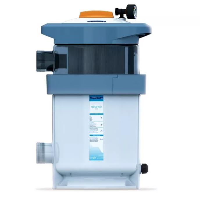Astralpool Filtre à Cartouche NanoFiber 150 (10 m3/h) avec vanne 2"