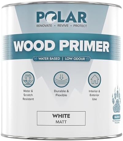 Polar Specialist Coatings Wood Primer White 500ml