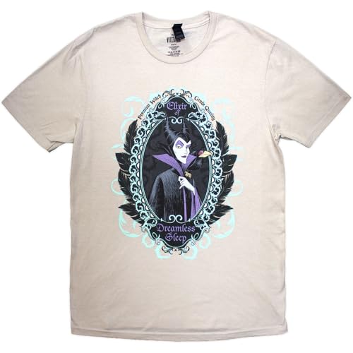 T-shirt Maleficent Disney coton anti-déformation coupe unisexe confortable