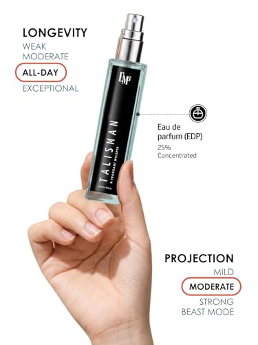 Image of EM5 Talisman EDP Perfume for Men & Women | Citrus Musky Fresh Fragrance | Strong and Long-Lasting Unisex Eau De Parfum Spray | Luxury Gift for Him & Her | 15ml